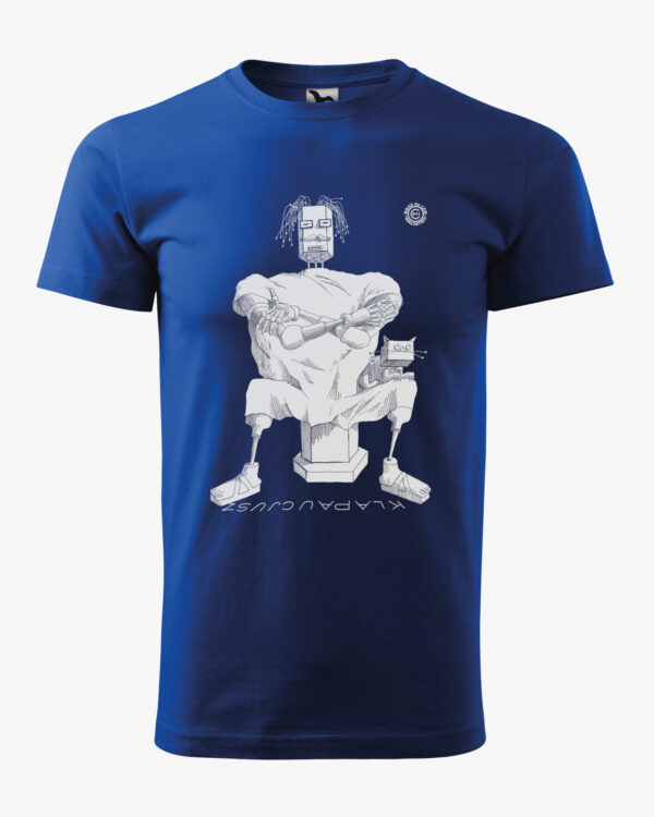 daniel mroz klapaucjusz t-shirt chabrowy