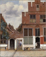 obraz "Uliczka", Johannes Vermeer