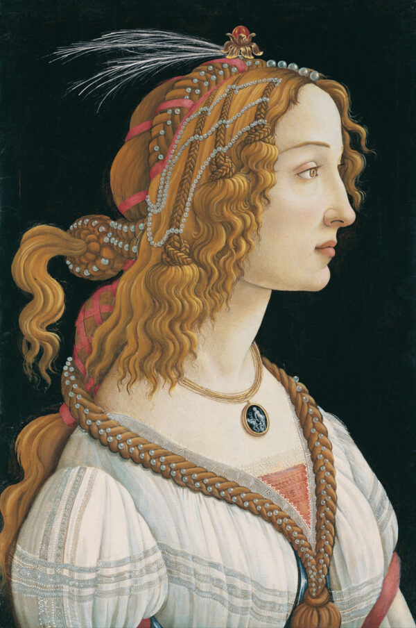 Portret mlodej kobiety (Simonetta Vespucci) Sandro Botticelli