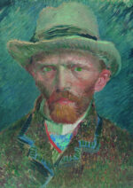 Plakat-Autoportret-w-szarym-filcowym-kapeluszu-Vincent-van-Gogh