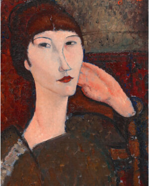 amedeo modigliani adrienne kobieta z grzywka